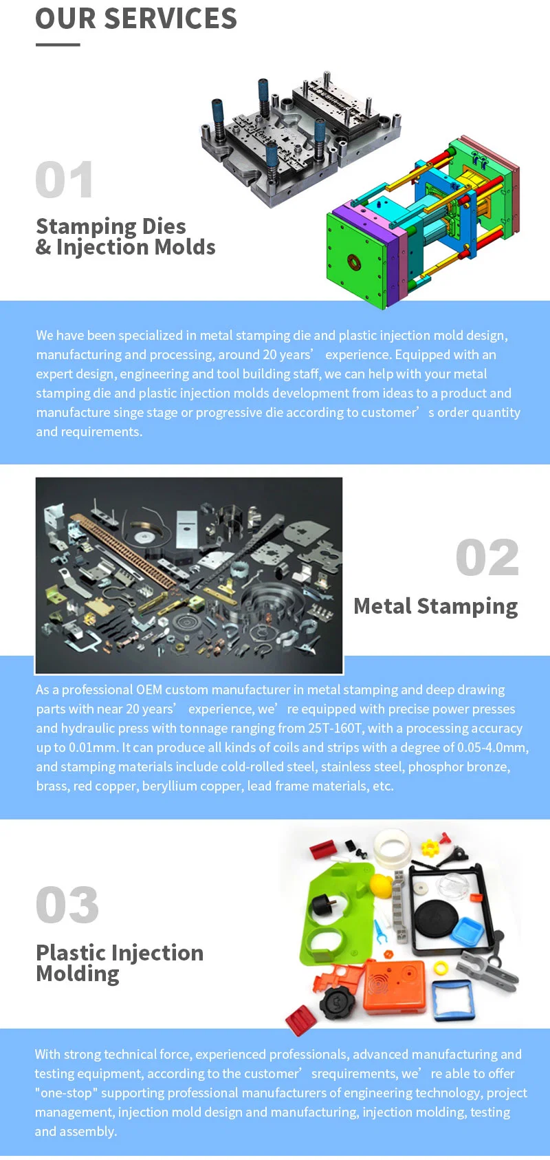 Customized Pei Precision Gear High Precision Plastic Injection Mold with Hot/Cold Runner